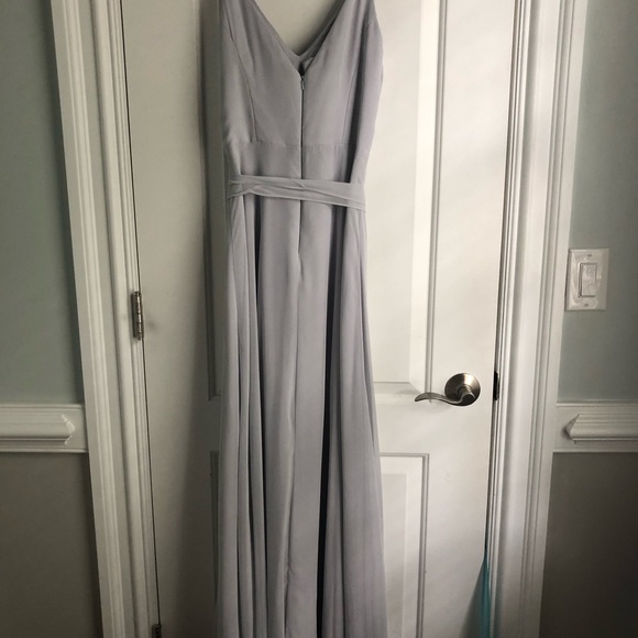 Frost colored bridesmaid dress - Picture 2 of 4